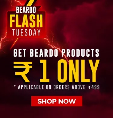 India Desire : Beardo Deal Of the Day: Get Beardo Products At Rs1 Only On Order Above Rs 499